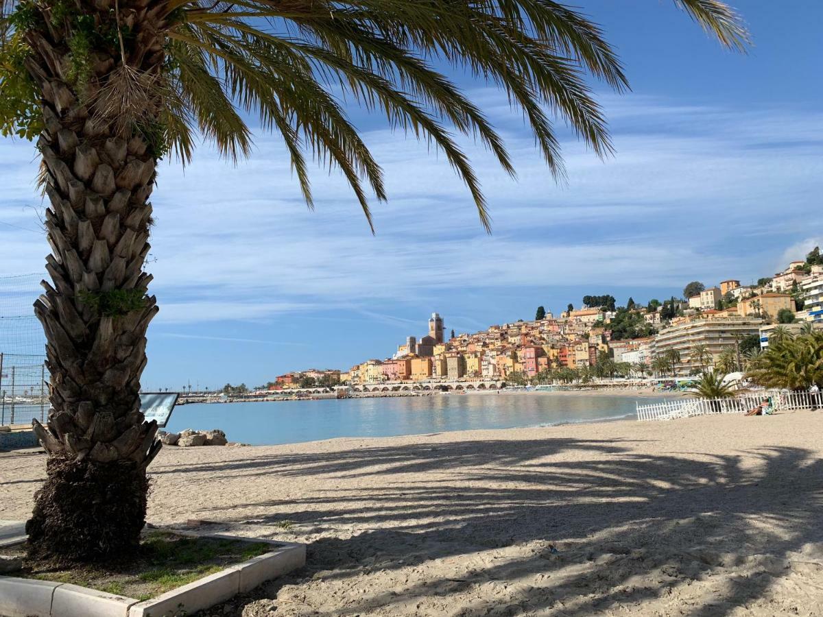 Ferienwohnung Les Sablettes Menton Exterior foto