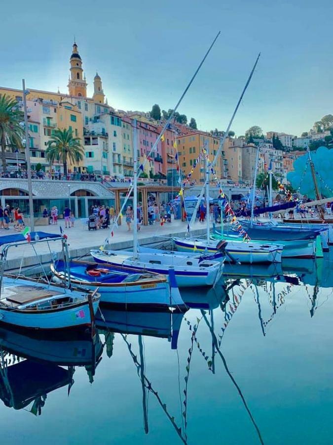 Ferienwohnung Les Sablettes Menton Exterior foto